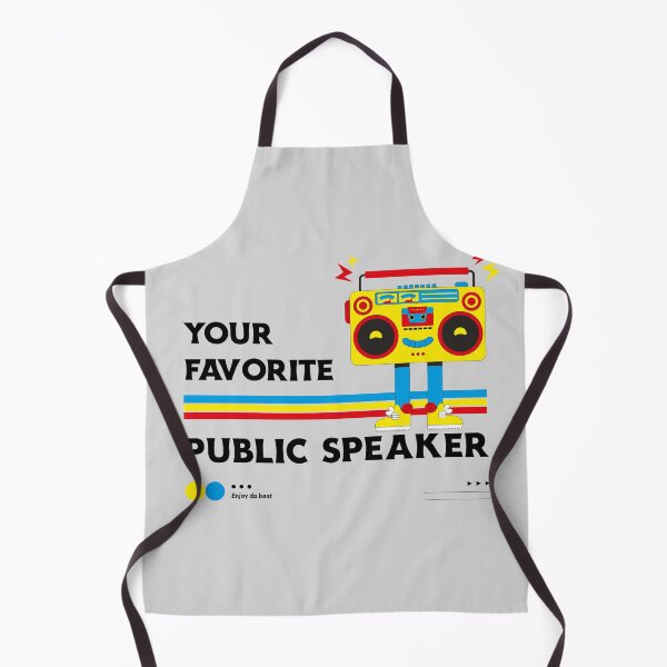 Item preview, Your Favorite Public Speaker - Retro Boom Box designed and sold by MnEmzStudio.