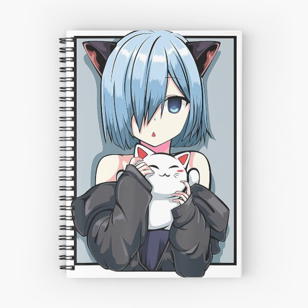 Item preview, Anime Girl Neko Catgirl Pastel Kawaii Cat Manga Japan Lover designed and sold by SkylarSin.
