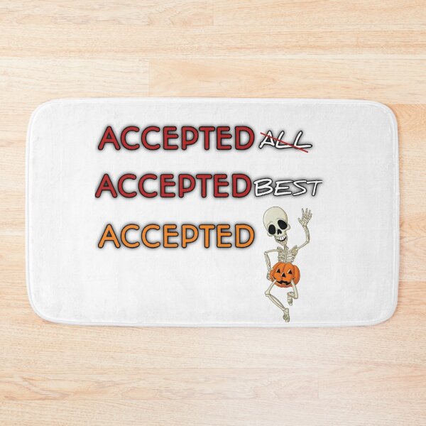 Item preview, Accepted Halloween party designed and sold by StoreRahhal.