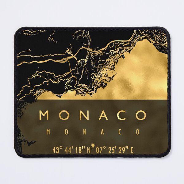 Item preview, MONACO CITY MAP designed and sold by hatimelhag.