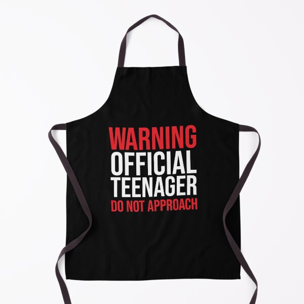 Item preview, Warning Official Teenager Do Not Approach, warning official teenager, super funny gift, mom dad grandma aunt, uncle boy, attitude funny gift idea, boy-girl mom dad designed and sold by adjamine.