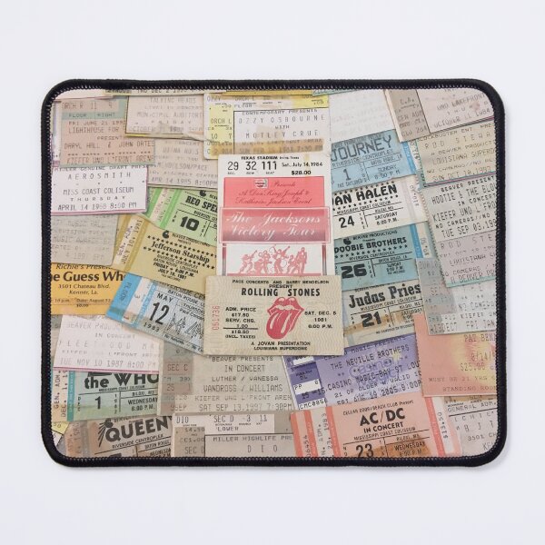 Item preview, Vintage concert tix designed and sold by Xhojem.