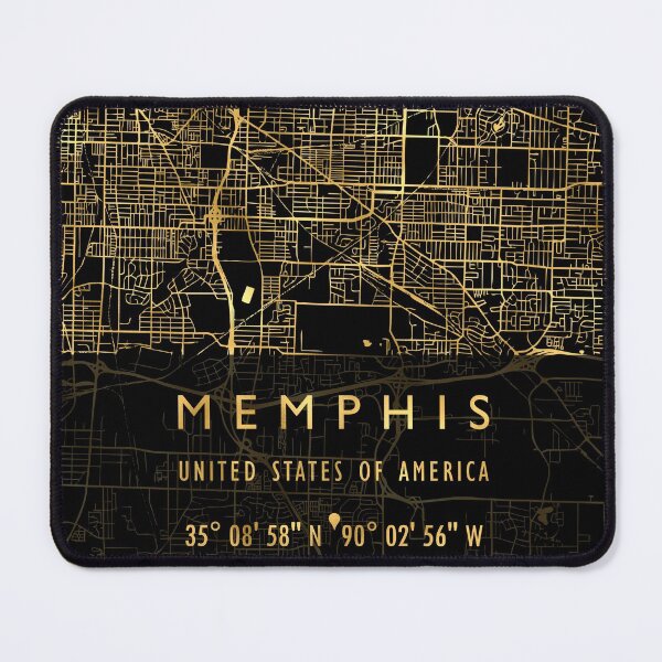 Item preview, MEMPHIS MAP USA designed and sold by hatimelhag.