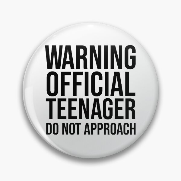 Item preview, Warning Official Teenager Do Not Approach, warning official teenager, super funny gift, mom dad grandma aunt, uncle boy, attitude funny gift idea, boy-girl mom dad designed and sold by adjamine.