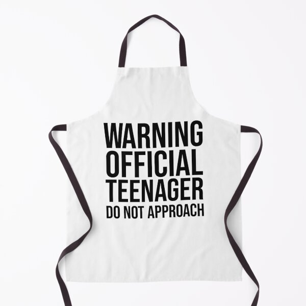 Item preview, Warning Official Teenager Do Not Approach, warning official teenager, super funny gift, mom dad grandma aunt, uncle boy, attitude funny gift idea, boy-girl mom dad designed and sold by adjamine.