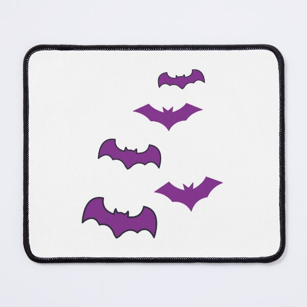 Item preview, purple bats flying pattern - Halloween designed and sold by Jessi-Sketches.
