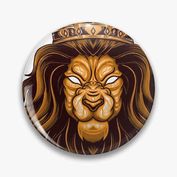 Item preview, Lion King Animal Wild Head Lion King Lion Head designed and sold by The-Fantasy.