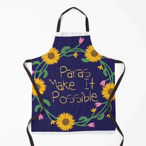 Item preview, Paraprofessionals Make It Possible Sunflower Wreath designed and sold by Kirsten Uecker.