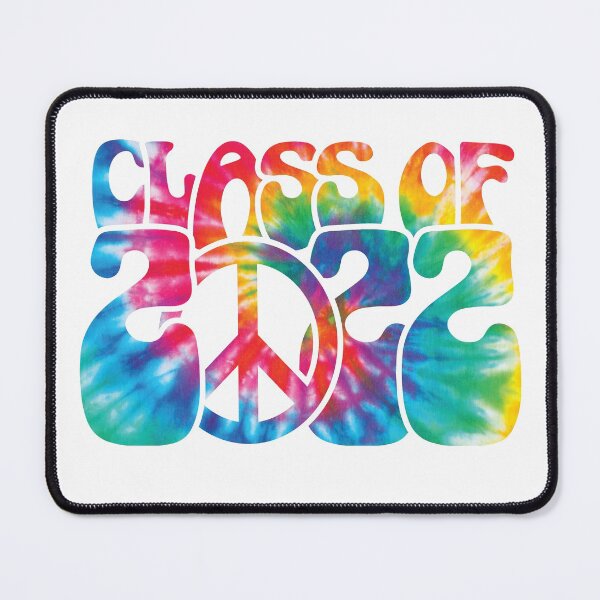 Item preview, Tie Dye Class of 2022 Peace Sign designed and sold by prettyletters.