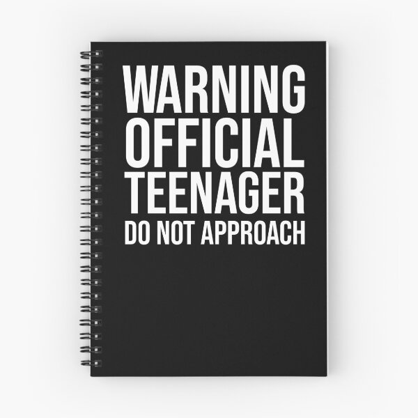 Item preview, Warning Official Teenager Do Not Approach, warning official teenager, super funny gift, mom dad grandma aunt, uncle boy, attitude funny gift idea, boy-girl mom dad designed and sold by adjamine.