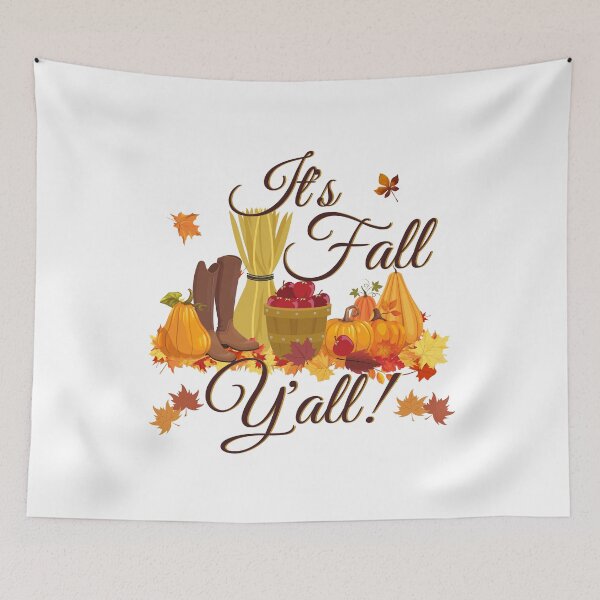 Item preview, It's Fall, Y'all! designed and sold by dmbdana.