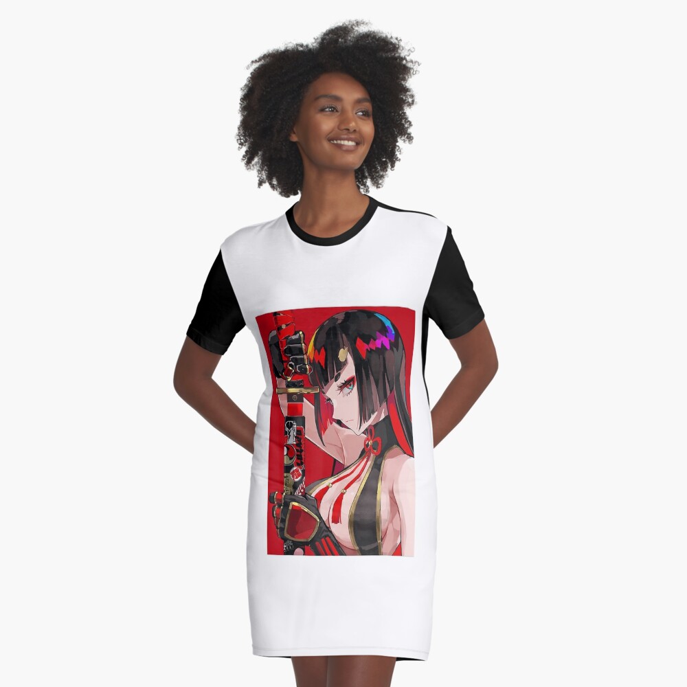 Online Shopping Mall Custom Anime Girls Teens Samurai Waifu