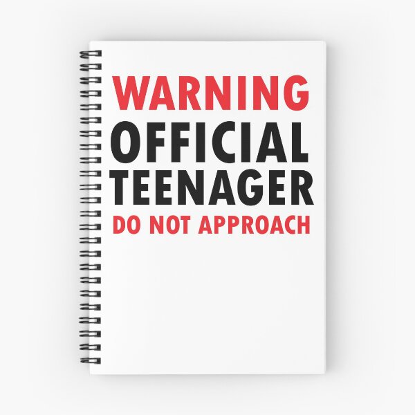 Item preview, Warning Official Teenager Do Not Approach, warning official teenager, super funny gift, mom dad grandma aunt, uncle boy, attitude funny gift idea, boy-girl mom dad designed and sold by adjamine.