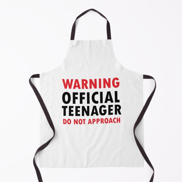Item preview, Warning Official Teenager Do Not Approach, warning official teenager, super funny gift, mom dad grandma aunt, uncle boy, attitude funny gift idea, boy-girl mom dad designed and sold by adjamine.