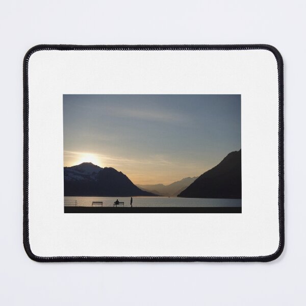 Item preview, Tell me, what you can see in this charming sunset view in front of Brunnen lake in Switzerland? designed and sold by Dellale17.