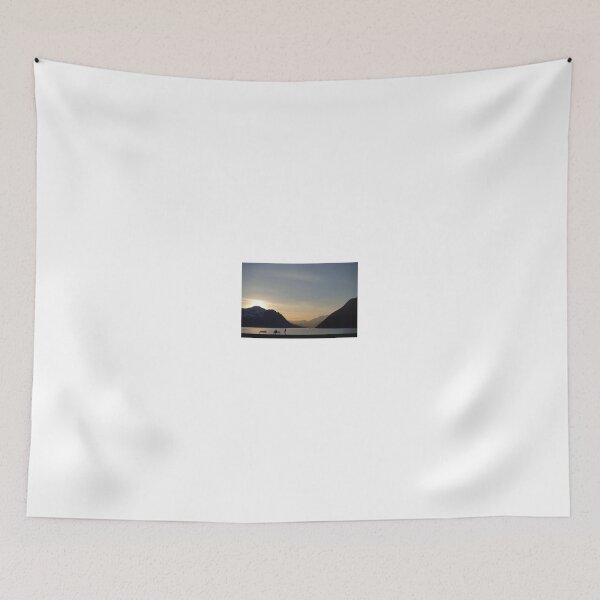 Item preview, Tell me, what you can see in this charming sunset view in front of Brunnen lake in Switzerland? designed and sold by Dellale17.