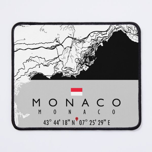 Item preview, MONACO CITY MAP designed and sold by hatimelhag.