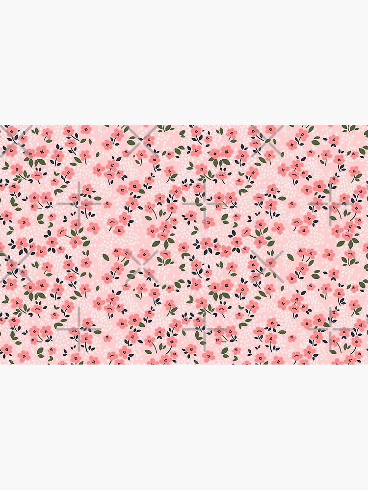 Tiny Pink Flowers Wrapping Paper
