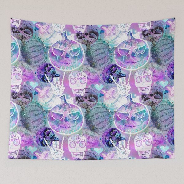 Item preview, Purple Wicked Pumpkins designed and sold by digitaldoodlers.