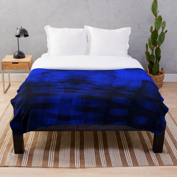 Item preview, Patrón de pintura abstracta moderna - Azul negro designed and sold by learning4youth.