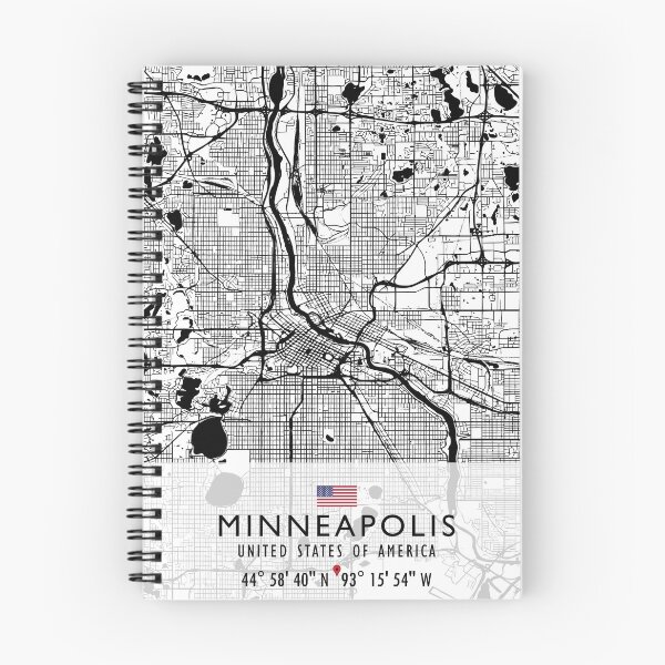Item preview, MINNEAPOLIS MAP USA designed and sold by hatimelhag.