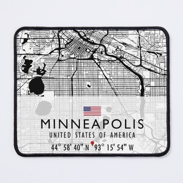 Item preview, MINNEAPOLIS MAP USA designed and sold by hatimelhag.