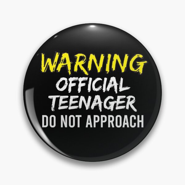 Item preview, Warning Official Teenager Do Not Approach, warning official teenager, super funny gift, mom dad grandma aunt, uncle boy, attitude funny gift idea, boy-girl mom dad designed and sold by adjamine.