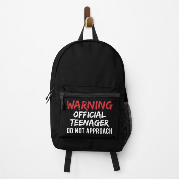 Item preview, Warning Official Teenager Do Not Approach, warning official teenager, super funny gift, mom dad grandma aunt, uncle boy, attitude funny gift idea, boy-girl mom dad designed and sold by adjamine.