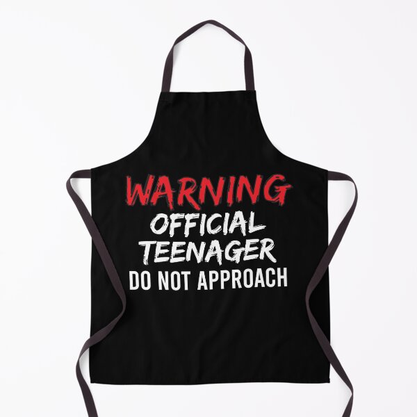 Item preview, Warning Official Teenager Do Not Approach, warning official teenager, super funny gift, mom dad grandma aunt, uncle boy, attitude funny gift idea, boy-girl mom dad designed and sold by adjamine.