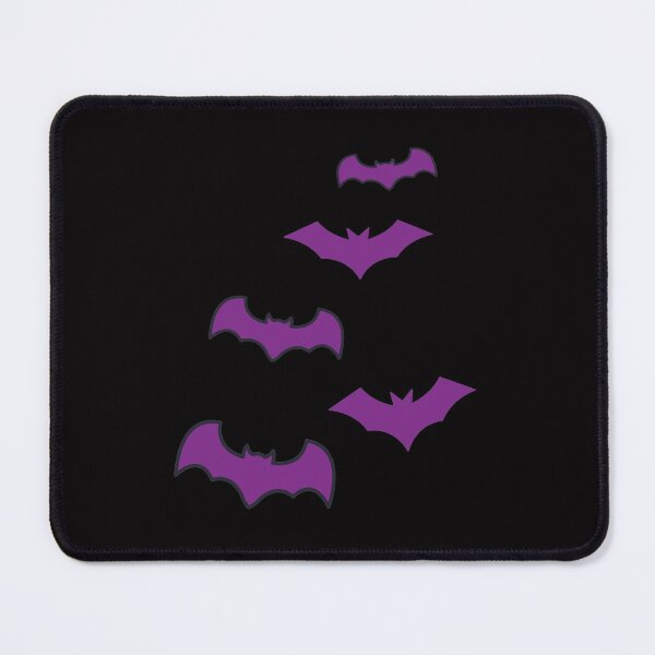 Item preview, purple bats flying pattern - Halloween designed and sold by Jessi-Sketches.
