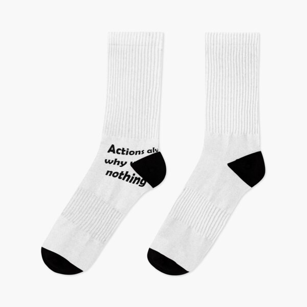 Item preview, Actions always prove why words mean nothing designed and sold by rommestyling.