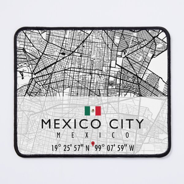 Item preview, MEXICO CITY MAP MEXICO designed and sold by hatimelhag.