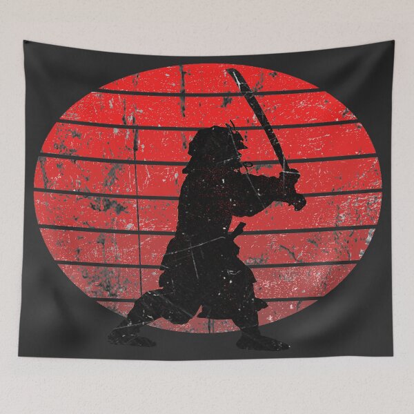 Item preview, Samurai-Sun & Silhouette Distressed designed and sold by Wtp1985.