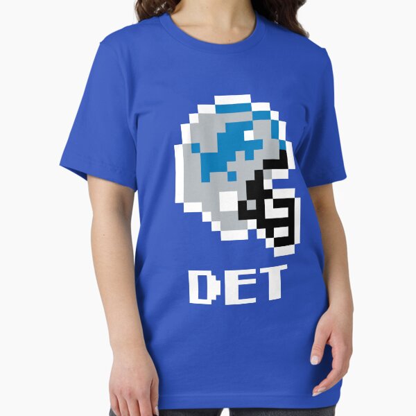 Vista previa del artículo con la obra «Detroit Lions (casco de fútbol americano Tecmo Super Bowl)», diseñado y vendido por The Armorsmith.