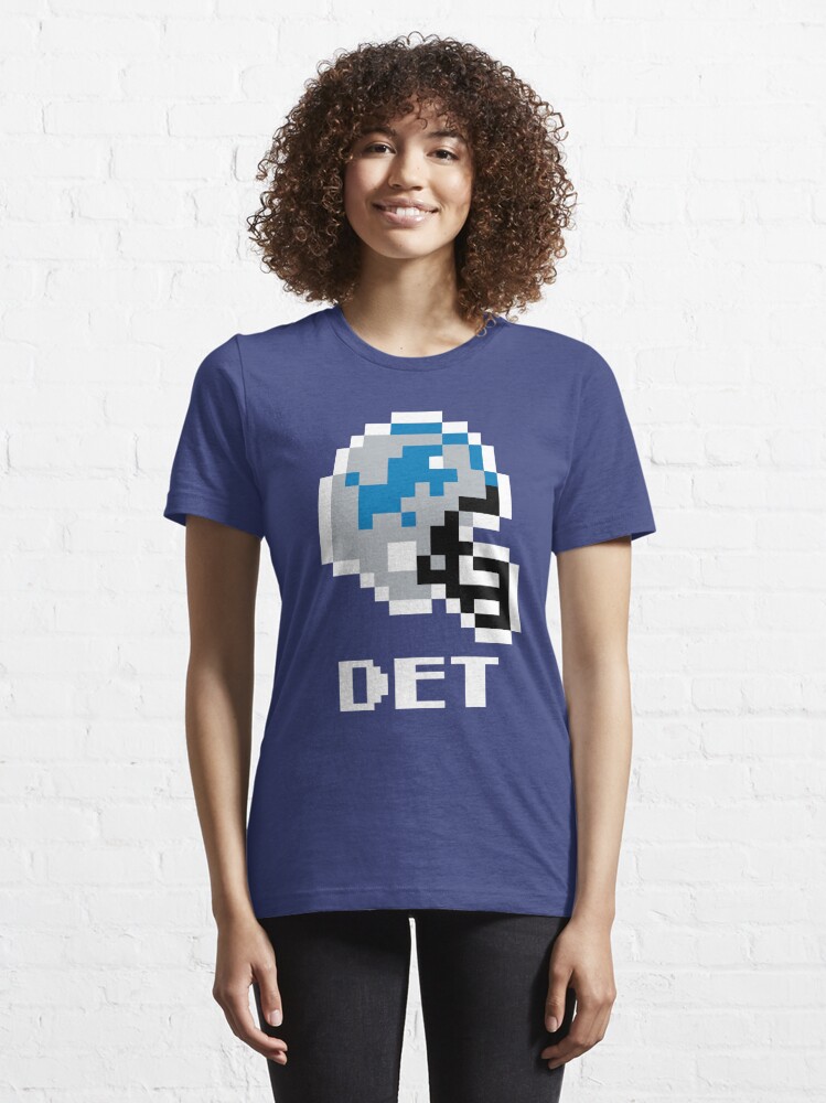 New Shop Detroit Lions Helmet Retro T Shirt