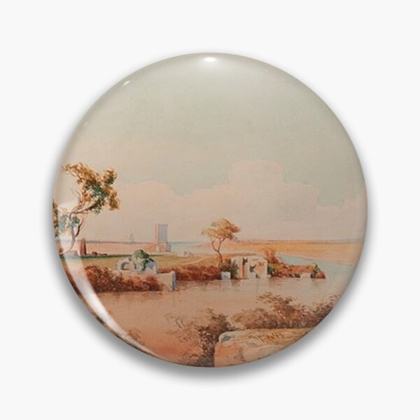 Item preview, Ruins by a lake - John Robert Cozens designed and sold by ForgottenDomain.