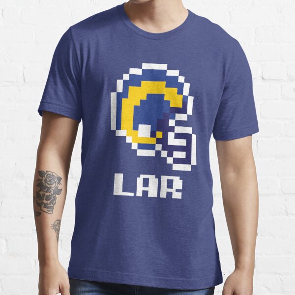 Los Angeles Rams (8-bit Football Helmet Only) Essential T-Shirt