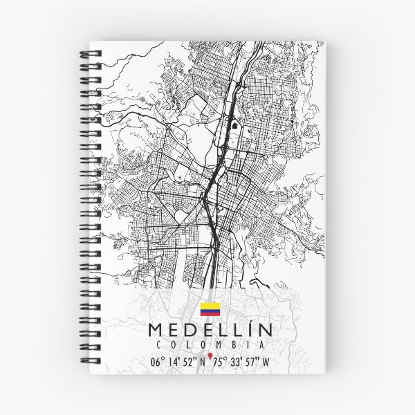 Item preview, MEDELLIN MAP COLOMBIA designed and sold by hatimelhag.