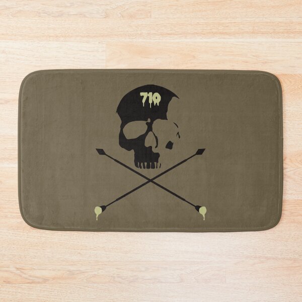 Item preview, Black 710 Skull with crossed dab tools -Stoner Dabs Wax THC Concentrates  designed and sold by YomeHayin.