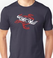 SCUBA DIVE Tribal Sea Turtle Slim Fit T-Shirt