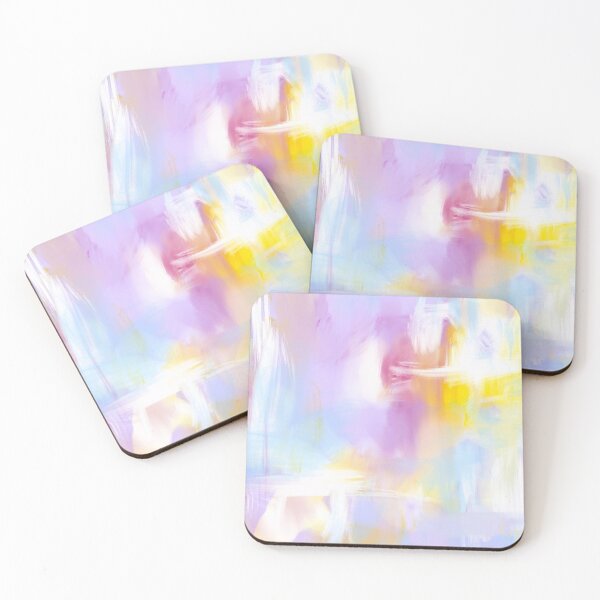 Item preview, Abstract with lilac and yellow designed and sold by PalmenteriArts.