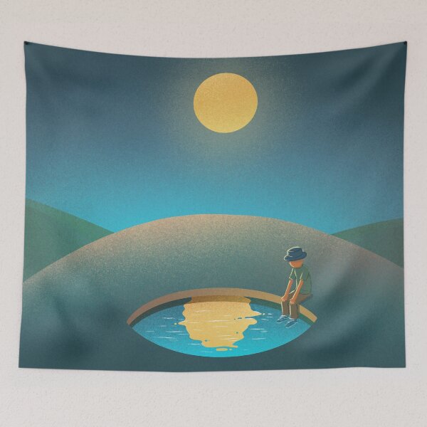 Item preview, Psychedelic Desert Art designed and sold by RafaelLima7.