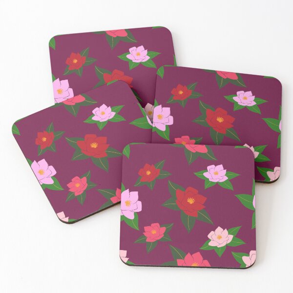 Item preview, Camellia Flower Art Pattern designed and sold by thecooltable.