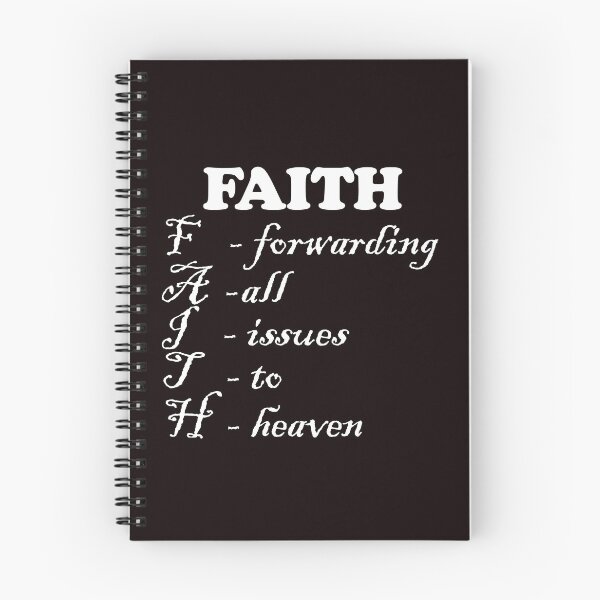 Item preview, faith, forwarding all issues to heaven designed and sold by justplainwords.