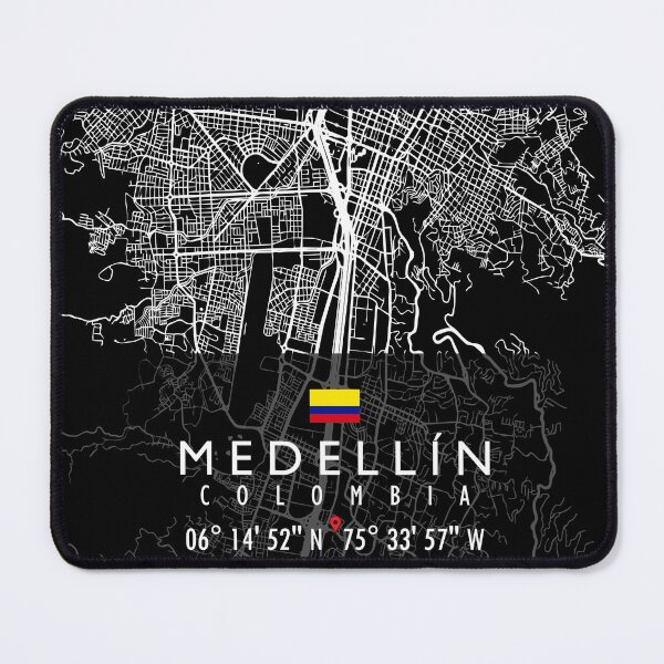 Item preview, MEDELLIN MAP COLOMBIA designed and sold by hatimelhag.