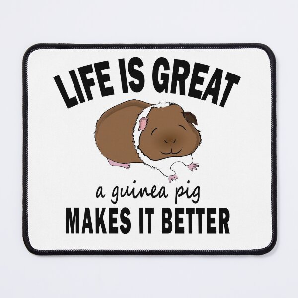 Item preview, Life is Great - A Guinea Pig Makes it Better designed and sold by IceCreamPiggies.