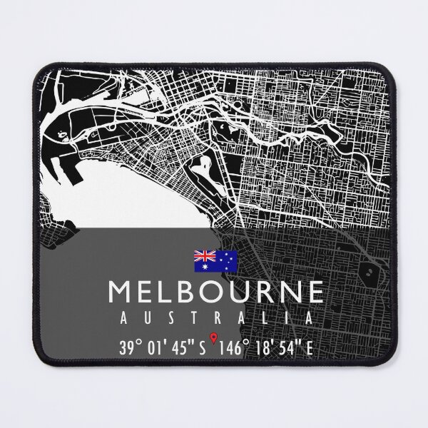 Item preview, MELBOURNE MAP AUSTRALIA designed and sold by hatimelhag.