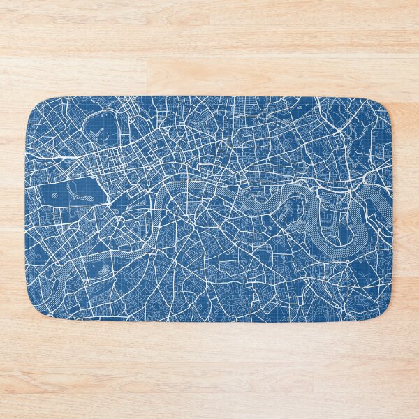 Item preview, London City Map of England - Blueprint designed and sold by deMAP.