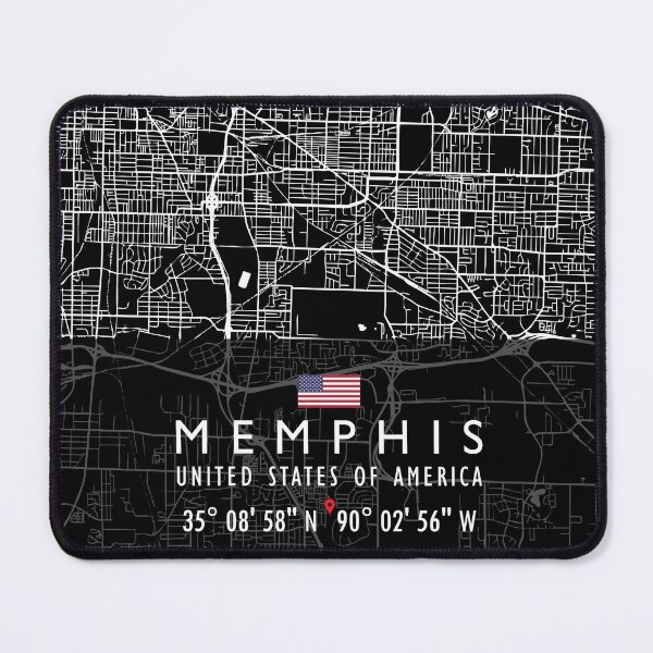 Item preview, MEMPHIS MAP USA designed and sold by hatimelhag.