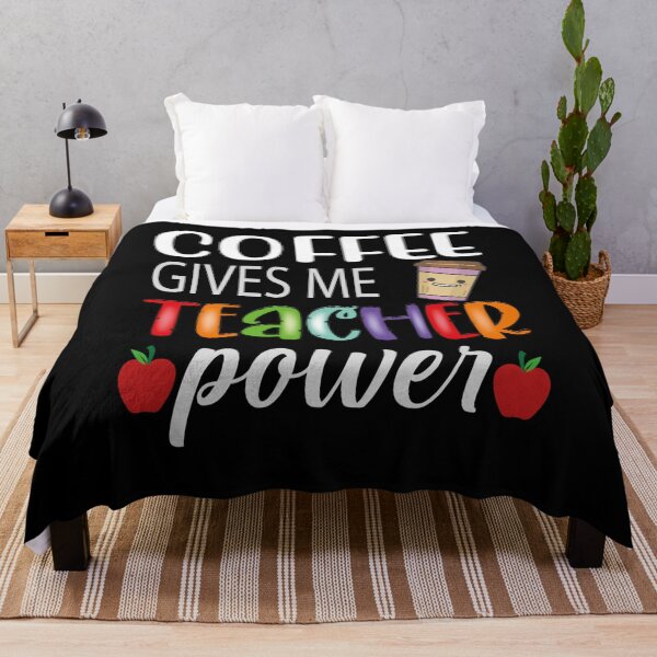 Item preview, Coffee Gives Me Teacher Powers Funny Teacher designed and sold by GINIART.